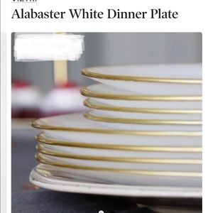 Glass Dinnerware by Vietra.